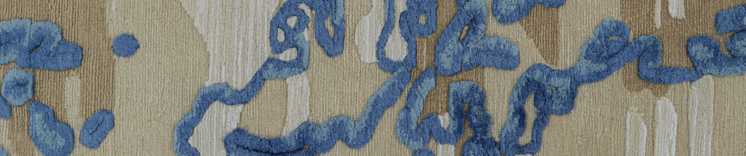 High-end modern rug displayed in an in-situ setting by Rug and Kilim, NYC